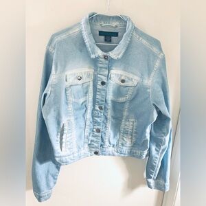 Moto jeans jacket